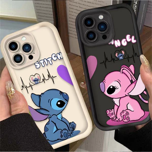 Dành Cho Honor 600 500 400 Smart Pro 600 Lite X9d X7d X8d X6d X5C Plus Sang Trọng Đáng Yêu Disney Stitch Vỏ Mềm Silicon Chống Sốc Vỏ Điện Thoại Lỏng