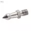 apill Acouto Gai Thép không gỉ Nam Vít 3/8 Adapter Chân Mũi Nhọn Thay Thế cho Tr Monopod Phụ Kiện Máy Ảnh Bạc