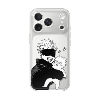 Gojo Satoru ỐP đIệN ThoạI Cho IPhone 17 16PRO 15Plus 14 13 12 11 Promax XR XSMAX ốP Silicon TPU MềM Trong SuốT