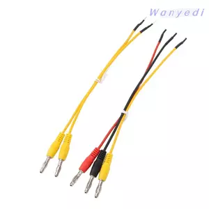 WANYEDI 20 CÁI Đầu nối nhảy OBD, Dây trần mở sọc sẵn 4mm Đầu cắm chuối 20 chân Cáp nhảy, Công cụ chẩn đoán nhảy 3 màu đa năng 20 chân
