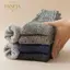 PNPIA- Men Super Thi Solid So Sọc Len Sos Chống Tuyết Lạnh Mùa Đông Ấm Áp Như vậy