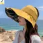 < YEI > Tấm Che Nắng Cao Su Mũ Kép Nữ Có Thể Gập Lại Có Thể Điều Chỉnh Chống Tia UV Mùa Hè Cho Du Lịch Và Thể Thao Mới