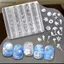 AA 1 Chiếc 3D Lily Hoa Biển Vỏ Ốc Sò San Hô Sao Biển Acrylic Khuôn Móng Tay DIY Silicon Làm Móng Tay Nghệ Thuật Trang Trí Khuôn VN