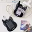 E-WOITD Phim Hoạt Hình Photocard Ốp Lưng Đựng Thẻ Túi Móc Khóa Đàn Guitar Photocard Túi Hình Tượng Dễ Thương Hình Tượng Bảo Vệ Hộp Đựng Thẻ Ảnh Thần Tượng E-WOITD