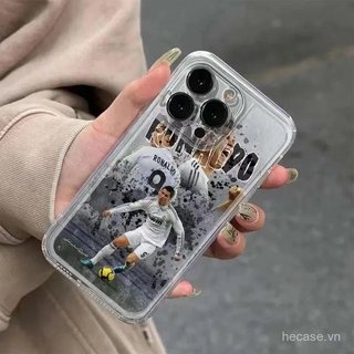 Ốp Điện Thoại Trong Suốt Phong Cách Mới Chơi Bóng Đá Cậu Bé Hợp Thời Trang Thích Hợp Cho iPhone 12 13 14 15 Promax 16 17 Promax xr xs 11promax 12promax 13pro 14pro Ốp Chống Sốc Linh Hoạt