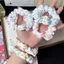 Tươi Dễ Thương KT Mèo Dây Buộc Tóc Cô Gái Ngọt Đuôi Ngựa Xúc Xích Nhẫn Giá Trị Cao Dễ Thương Đơn Giản Dây Tóc Xúc Xích