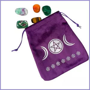 Hộp đựng thẻ Tarot Handmade Túi đựng thẻ Tarot tinh tế Túi đựng đồ trang sức nhung Túi quà tặng với nhiều mẫu Tarot mueadsyvn