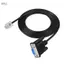 apill Yoidesu RS232 DB9Pin Female sang RJ11 RJ12 Cable Serial Console cho Drive Stepper Devices với đầu nối vỏ kim loại được bảo vệ hoàn toàn 6ft