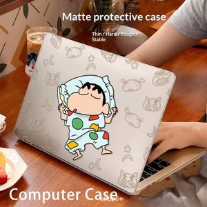 Case Macboot Air/Pro Họa Tiết Shin Cậu Bé Bút Chì Đi Ngủ Nhám Chống Trầy | KTAP - World of decals