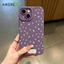 Ốp Điện Thoại Hoa Tím Tươi Phong Cách Hàn Quốc Cho Realme Note 80 60 50 V50 V50S Q5i Q5X Q3 Q3i Q3S Q3T Q3 Pro Q2i Q Neo8 Neo 7X 5G 4G Vỏ Mềm Chống Sốc