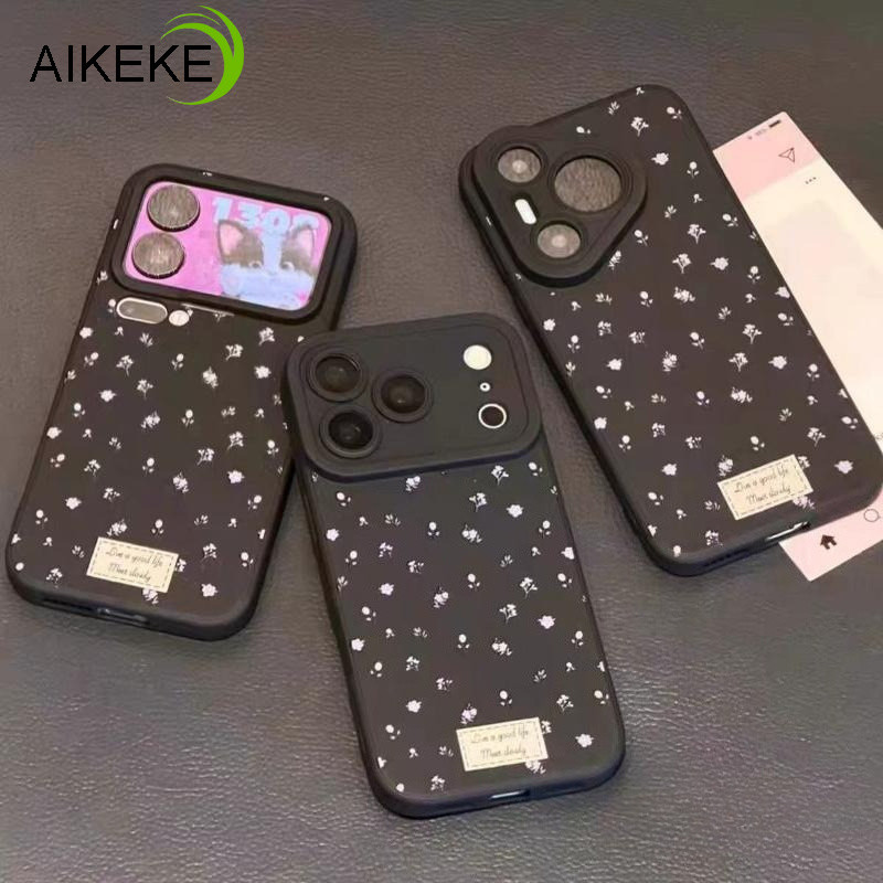 Ốp Điện Thoại Hoa Tím Tươi Phong Cách Hàn Quốc Cho Realme 16 Pro Plus 15 Pro 15T 15X 14 Pro Plus 14X 13 Pro Plus 12X 5G 4G Vỏ Mềm Chống Sốc