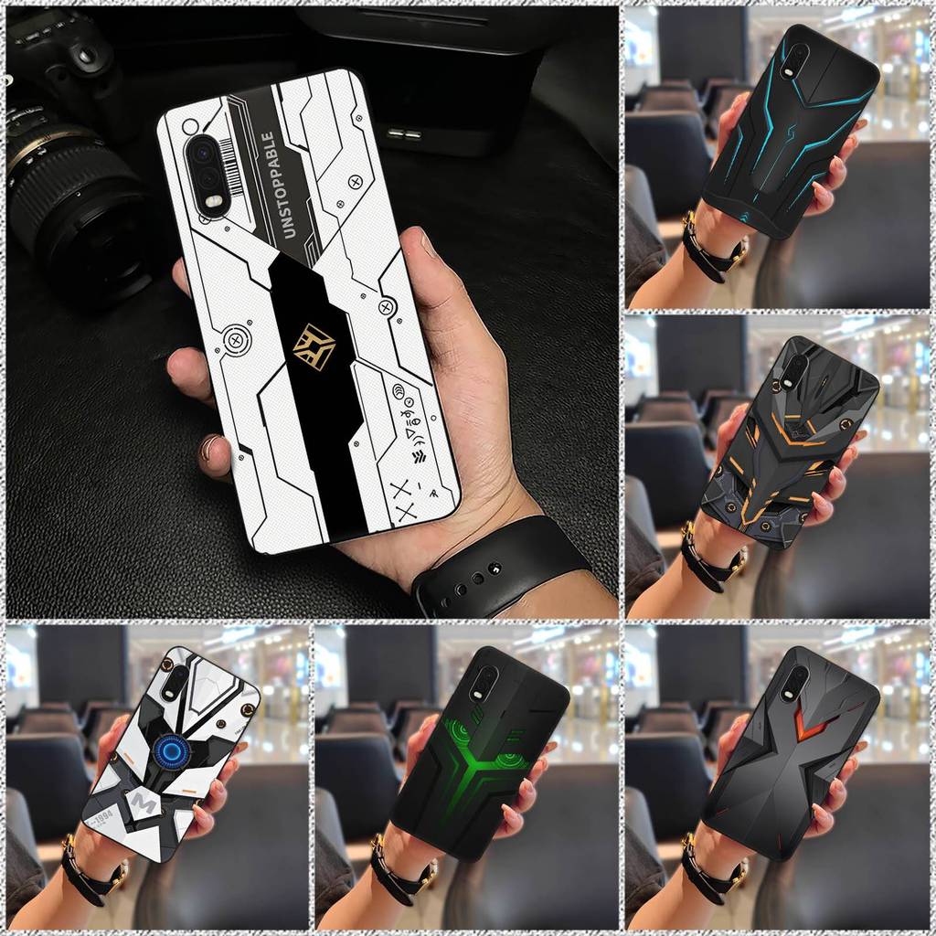 Ốp Điện Thoại Bảo Vệ Bền Đẹp Cho Samsung Galaxy Xcover Pro Ốp Lưng Chống Thấm Nước Bọc Toàn Bộ Vỏ Mềm Túi Điện Thoại Chống Va Đập Chống Bụi Mecha Thiết Kế Thời Trang Silicon Chống Bụi Bẩn