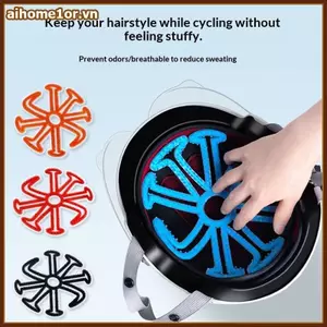 AIHOM Mũ bảo hiểm lót thoáng khí Đệm silicon tiện dụng Lý tưởng để đi xe đạp và đi xe thoải mái,