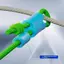 AIHOM 20 Bộ Đầu Nối Câu Cá Tự Loing Rod Đầu Không Nút Kẹp Dây Bảo Vệ An Toàn Cầm Tiết Kiệm Thời Gian Loing Sử Dụng Cho Cần Câu Cá,