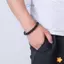 Vòng tay chăm sóc sức khỏe bằng đá Obsidian tròn thời trang Vòng tay giảm cân chăm sóc sức khỏe mới