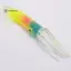 < WHPHous-t > 1 Váy mực nhiều màu sắc 23cm65g Cao su mềm Mồi bạch tuộc Bạch tuộc Mồi câu cá Pesca Trolling Mồi nước mặn cho cá ngừ Đẹp