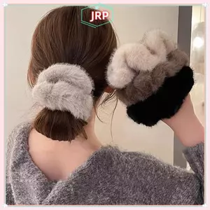 JRP Thu Đông Đa Năng Sang Trọng Tóc Dây Dành Cho Nữ Mô Phỏng Tinh Tế Chồn Scrunchies Phụ Kiện Tóc Thời Trang Quà Tặng JRP