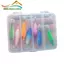 7 Chiếc 5.5cm Cho Bạch Tuộc Jig Mồi Với Màu Sắc Sống Động Và Thiết Kế Móc Hai Lớp