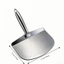Phuộc cong JUNYUE88US, Thìa thạch cao hình quạt dày bằng thép không gỉ, Dụng cụ nặng hình quạt cong Công cụ lớp gạch