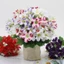 {WELV}Artificial Morning Glory Lifelike Design Details Vibrant Color Retention