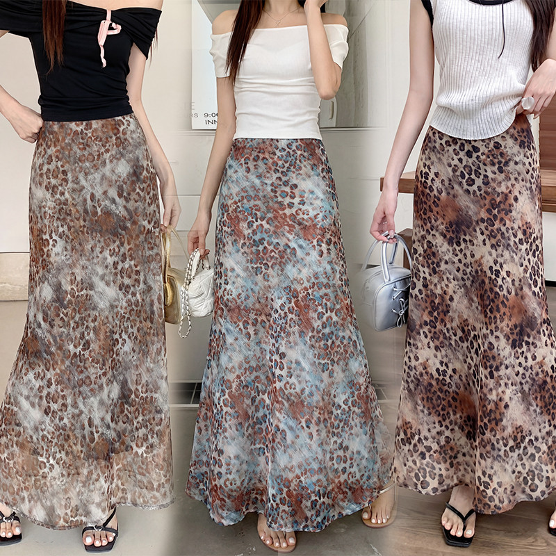 SUXI Váy voan chữ A nhẹ nhàng dành cho nữ mùa hè mới 260611