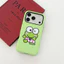 Ốp lưng iPhone Kerokerokeroppi màu xanh lá cây, Winking Frog [1 Ốp điện thoại có thể tháo rời 2 trong 1] Ốp điện thoại có thể tháo rời 2 trong 1 17 / 16 / 15 / 14 / 13 / 12 / 11 Pro Max Plus