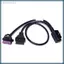 Char OBD2 Nối Dài Bộ Chia Dây Cáp Bộ Chuyển Đổi 16 Pin Đôi Cổng Nữ Thích Hợp Cho Xe Chẩn Đoán Thiết Bị Sử Dụng 50c