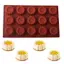 TRTR Xi Lanh Tròn Khuôn Bánh Silicon Có Thể Tái Sử Dụng Dụng Dụng Cụ Nướng Bánh Nonsti Cho Lò Nướng DIY Nhà Bếp Bánh Và Xà Phòng Làm VN