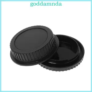 Nắp ống kính phía sau GODD Nắp thân máy ảnh cho EF EFS 5DII 5DIII 6D Ống kính máy ảnh cho EF Mount Lense Nắp sau Nắp thân máy