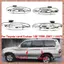 Dành Cho Xe Toyota Land Cruiser LC100 4500 4700 1998-2007 Lexus LX470 Tay Nắm Cửa Bên Ngoài Ô Tô (R F C V)