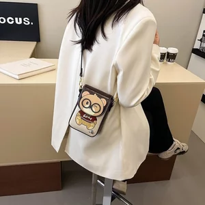 Túi Điện Thoại Di Động Mini Dễ Thương Nữ 2026 Ví Đựng Tiền Xu Thời Trang Phù Hợp Với Túi Đeo Vai Túi Niche Túi Nữ
