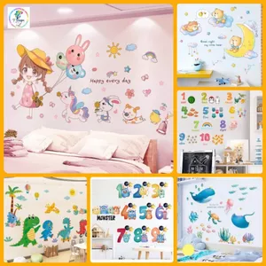 Decal dán tường cho bé chất lượng cao – Bộ sưu tập mẫu mã độc đáo, sáng tạo.