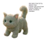 < Pluscloth > Đồ chơi mèo sang trọng thực tế cho trẻ em – Búp bê nhồi bông mô phỏng giáo dục Đồ chơi mềm Quà tặng ngày lễ sinh nhật hoàn hảo cho trẻ mới biết đi Bé trai Bé gái Đông Nam Á Trẻ em sang trọng