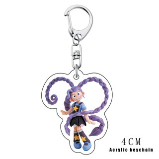 Poppy Playtime Chapter 5 Lily Lovebraids Keychain The Prototype Chum Chompkins Keyring Pendant Gift