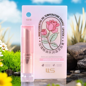 Lanlisa Tinh Dầu Hoa Hồng Dưỡng Ẩm Thay Đổi Nhiệt Độ Son Môi Dưỡng Ẩm Thay Đổi Màu Son Môi Đổi Màu Son Môi Dưỡng Ẩm Chống Khô