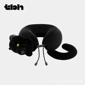 tbh Beast Pie Home Urban Beast Black Panther Du lịch Gối hình chữ U Gối cổ máy bay