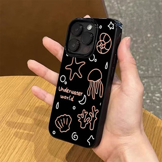 Ốp Lưng IPhone 13 15 11 17 16 12 14 ProMax  Thế Giới Dưới Biển 7 8Plus XR X XS Max