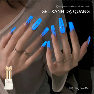 Miss Gooey Sơn móng tay dạng gel phát sáng trong bóng tối mùa hè 2026 mới Thời thượng và lấp lánh