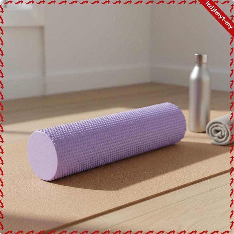 Leipupa Eva Foam Roller Con lăn tập thể dục hỗ trợ lớn Pilates Cột Yoga Con lăn Massage lưng để tập thể dục Phục hồi tại nhà
