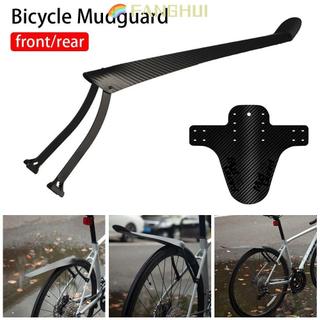 FANGHUI 1 Chiếc Chắn Bùn Xe Đạp, Phụ Kiện Đi Xe Đạp Gấp Màu Đen Chắn Bùn Xe Đạp, Di Động Có Thể Gập Lại MTB Phía Sau Chắn Bùn Bảo Vệ BMX DH Và Sỏi