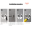 ✨Homie✨Giá đỡ thanh treo tủ quần áo inox cao cấp ,pas đỡ thanh rèm cửa inox