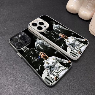 Ốp lưng Ronaldo, chất liệu bền đẹp chống trầy tốt cho điện thoại Bảo Vệ Camera Cấp iPhone 17/16/15/14/13/12/11/X/XS Ma