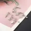 AqToCna Zircon Bông Tai Xoắn Tai Lobe Xuyên Conch Tragus Dangle Sụn Nhẫn Pierc AqToCna