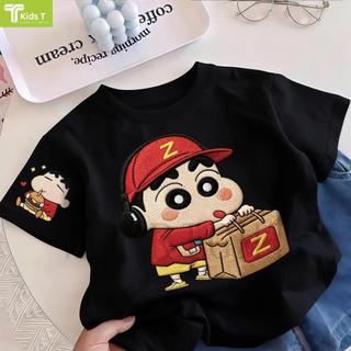 COD✅ (Hồ Chí Minh)Kids T Mall Áo phông tay ngắn In hình hoạt hình Áo Kiểu rộng và ấn tượng Trẻ em thời trang #VN1223