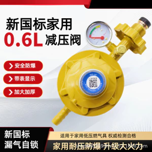 Hộ gia đình 0.6 Van giảm áp an toàn Cắt quá dòng Chống cháy nổ Tiêu chuẩn quốc gia Khí hóa lỏng26052810