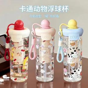 Phong Cách Mới Giá Trị Cao Phao Nhựa Mùa Hè Nam Nữ Hoạt Hình Cốc Uống Đôi Chịu Nhiệt Độ Cao Trà Tách Nước Rơm Cốc 26.3.22
