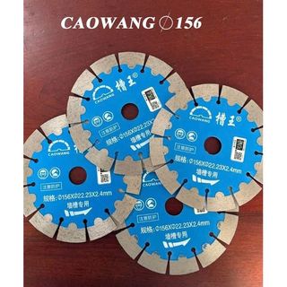 Lưỡi Cắt Tường Caowang 114-121-125-133-156mm Cao Cấp-Lưỡi Cắt Bê Tông, Phay Rãnh Điện Nước Siêu Bền