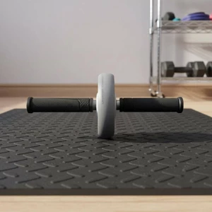 Ab Roller Họa Tiết Grips Ab Wheel Core Crunch Roller Thiết Bị Tập Thể Hình Xây Dựng Chắc Chắn Tay Cầm Chống Trơn Trượt