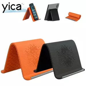 Giá đỡ điện thoại silicon có thể gập lại YICA, Giá đỡ silicon biến dạng linh hoạt có thể uốn cong di động, Giá đỡ điện thoại đa năng chống trượt có thể điều chỉnh đa năng Máy tính bảng