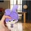 PS1 The Amazing Digital Circus Jax Plushie Tai thỏ tím dễ thương Túi búp bê Cotton sang trọng Charm SP1